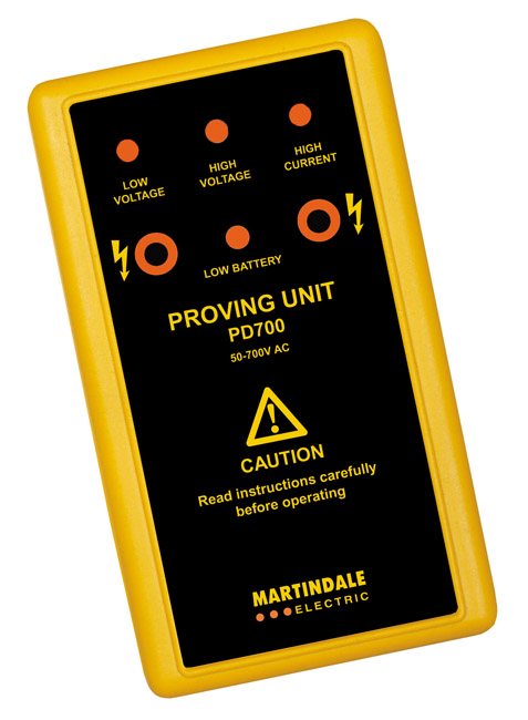 Prove you�re safe with the new PD700 from Martindale Electric