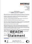 Martindale REACH Statement