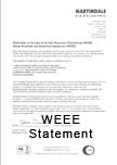 Martindale WEEE Statement