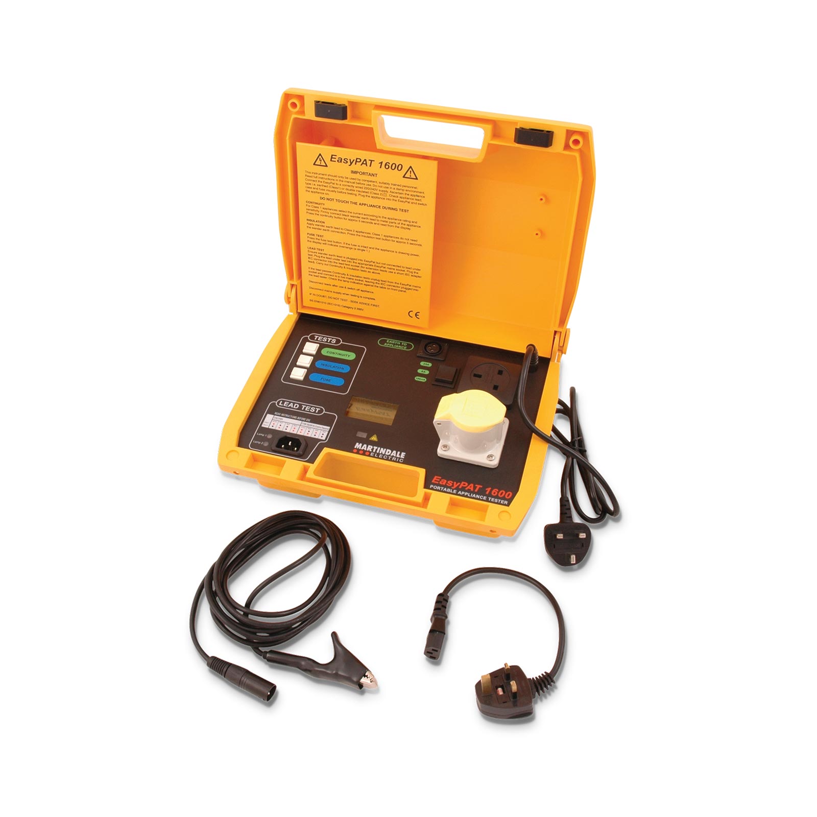 Martindale EPAT1600 Dual Voltage Manual PAT Tester