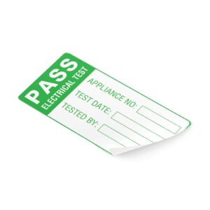 Martindale LAB3 Large Pass PAT Test Labels
