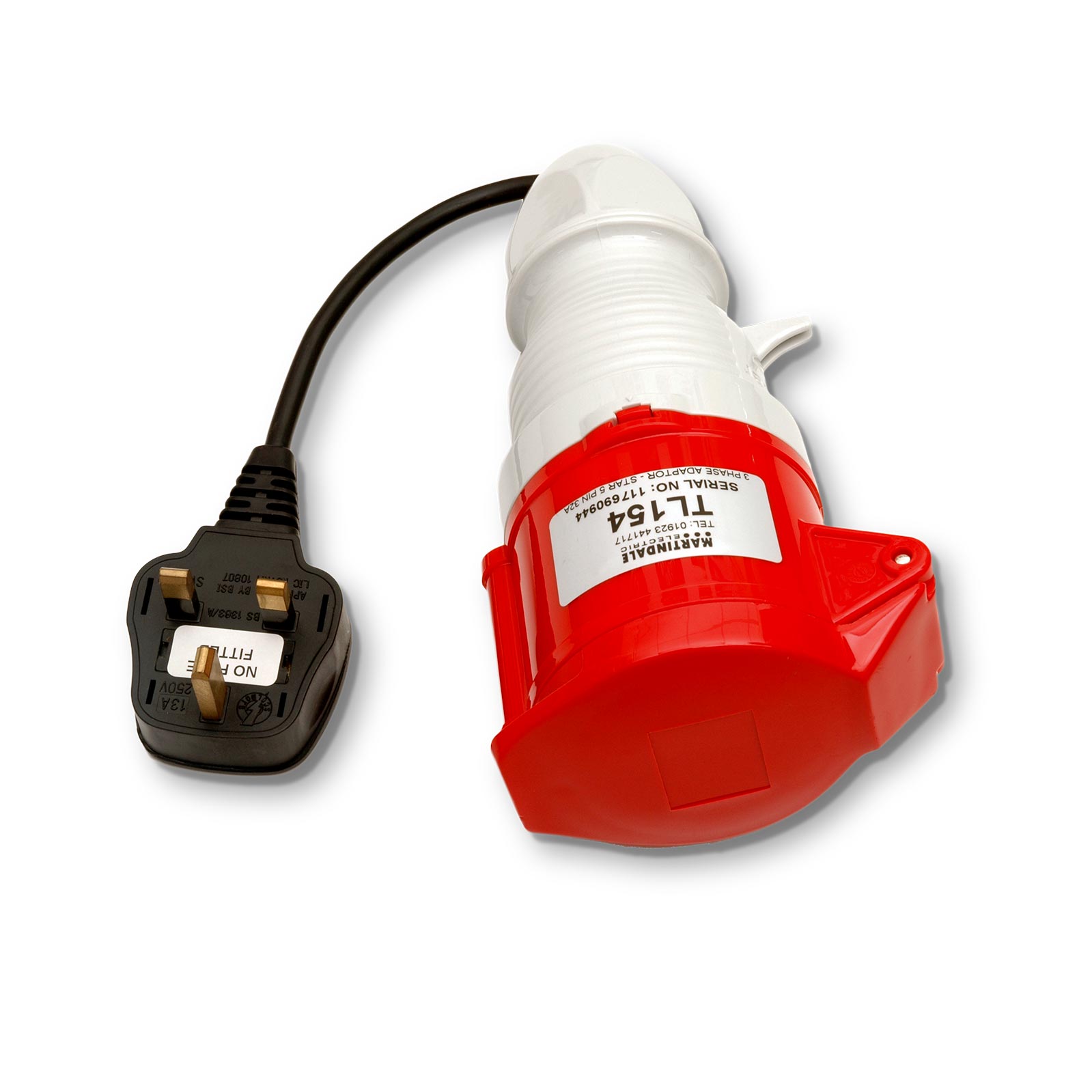 Martindale TL154 3 Phase Adaptor (5 Pin, 32A)