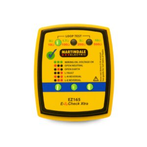 Martindale EZ165 Socket & Non-Trip Earth Loop Tester