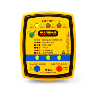 Martindale EZ365 Socket, Earth Loop & RCD Tester