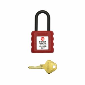 Martindale PAD21 Insulated Padlock - 5036162188374, Red