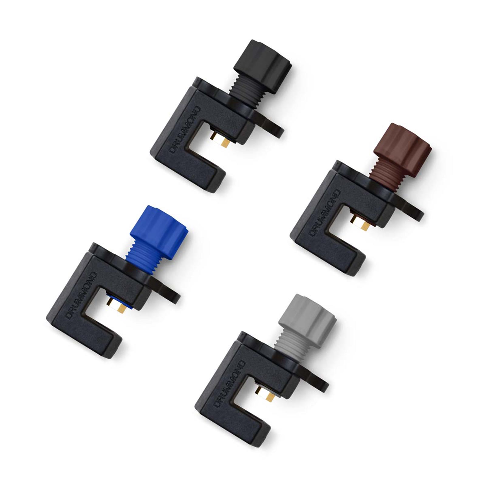 Drummond Unfused Slimline G-Clamps for bus bar connection