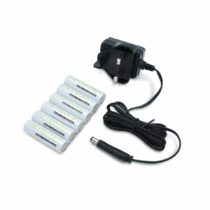Martindale ETBATKIT Rechargeable batteries and mains charger