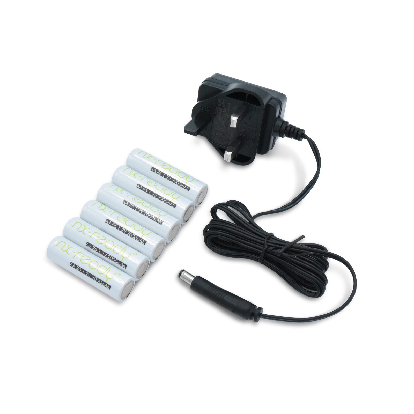 Martindale ETBATKIT Rechargeable batteries and mains charger