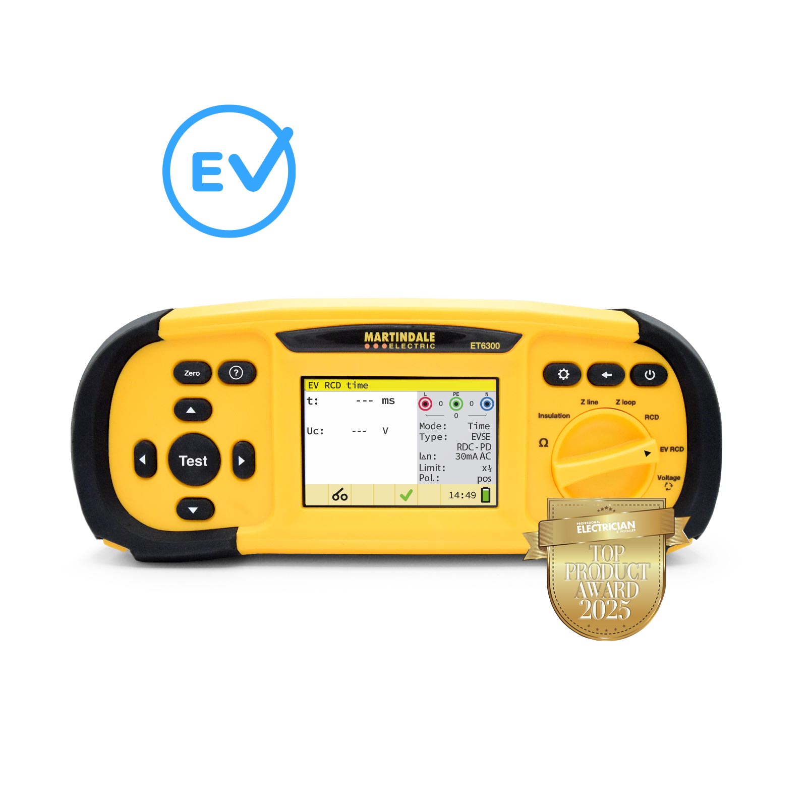 Martindale ET6300 Multifunction tester (EV Ready)