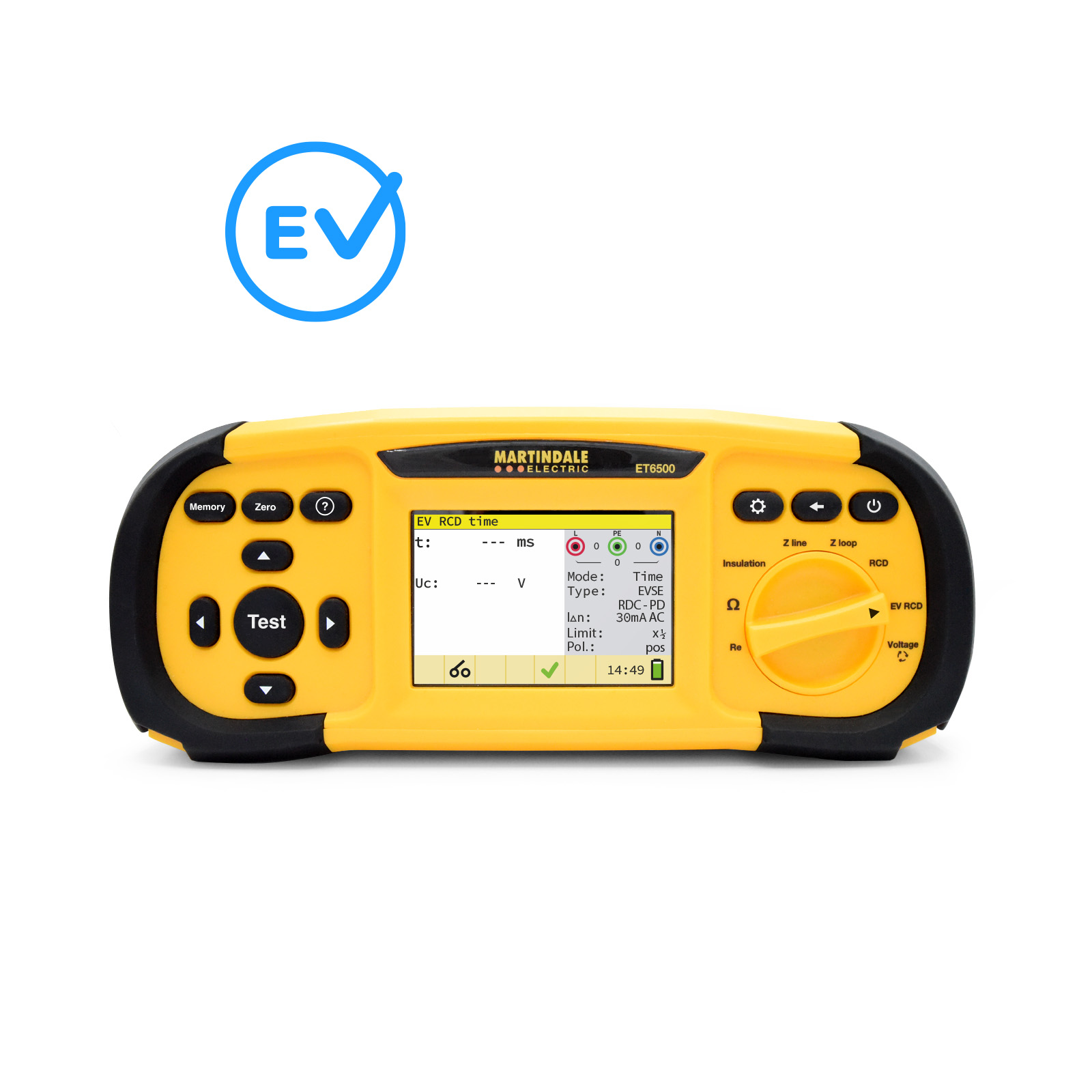 Martindale ET6500 Advanced Multifunction tester (EV / Downloadable)