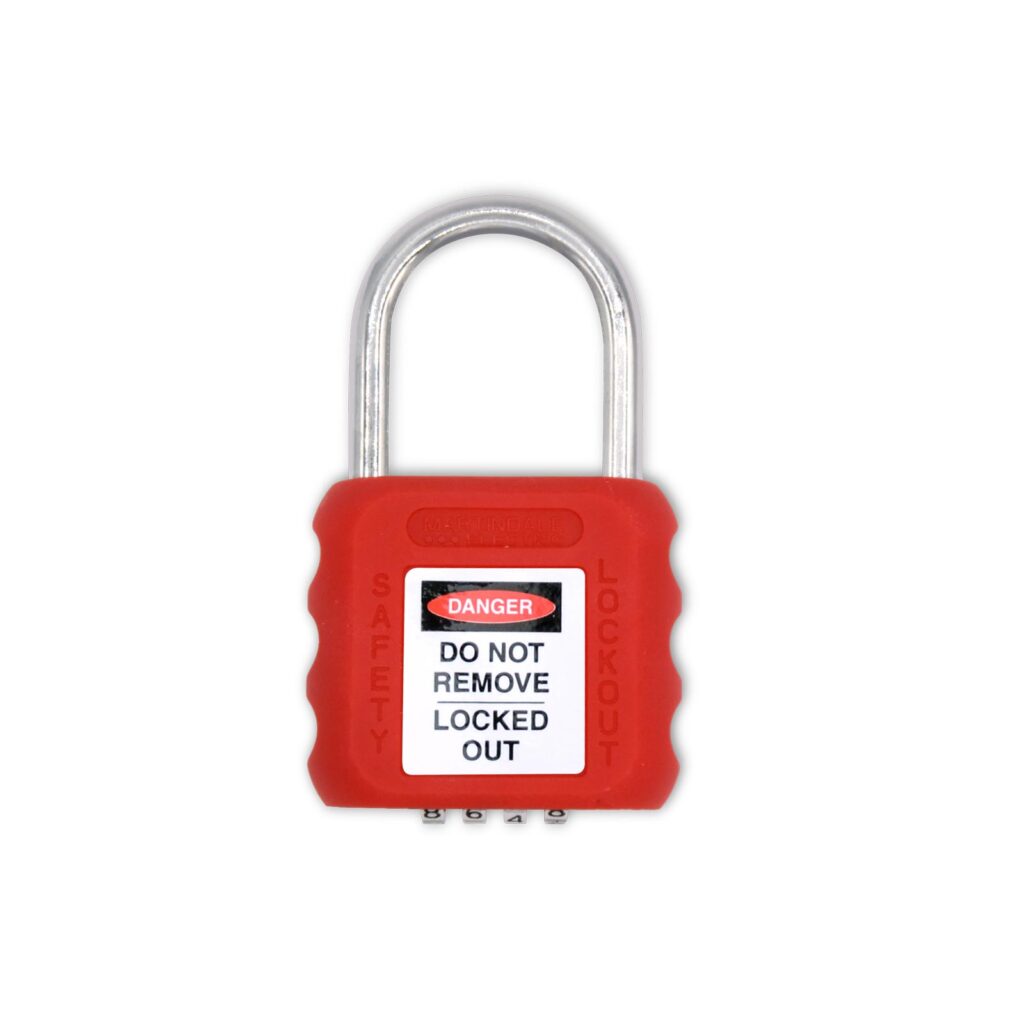 Martindale PAD15 Red Combination Padlock – Martindale Electric