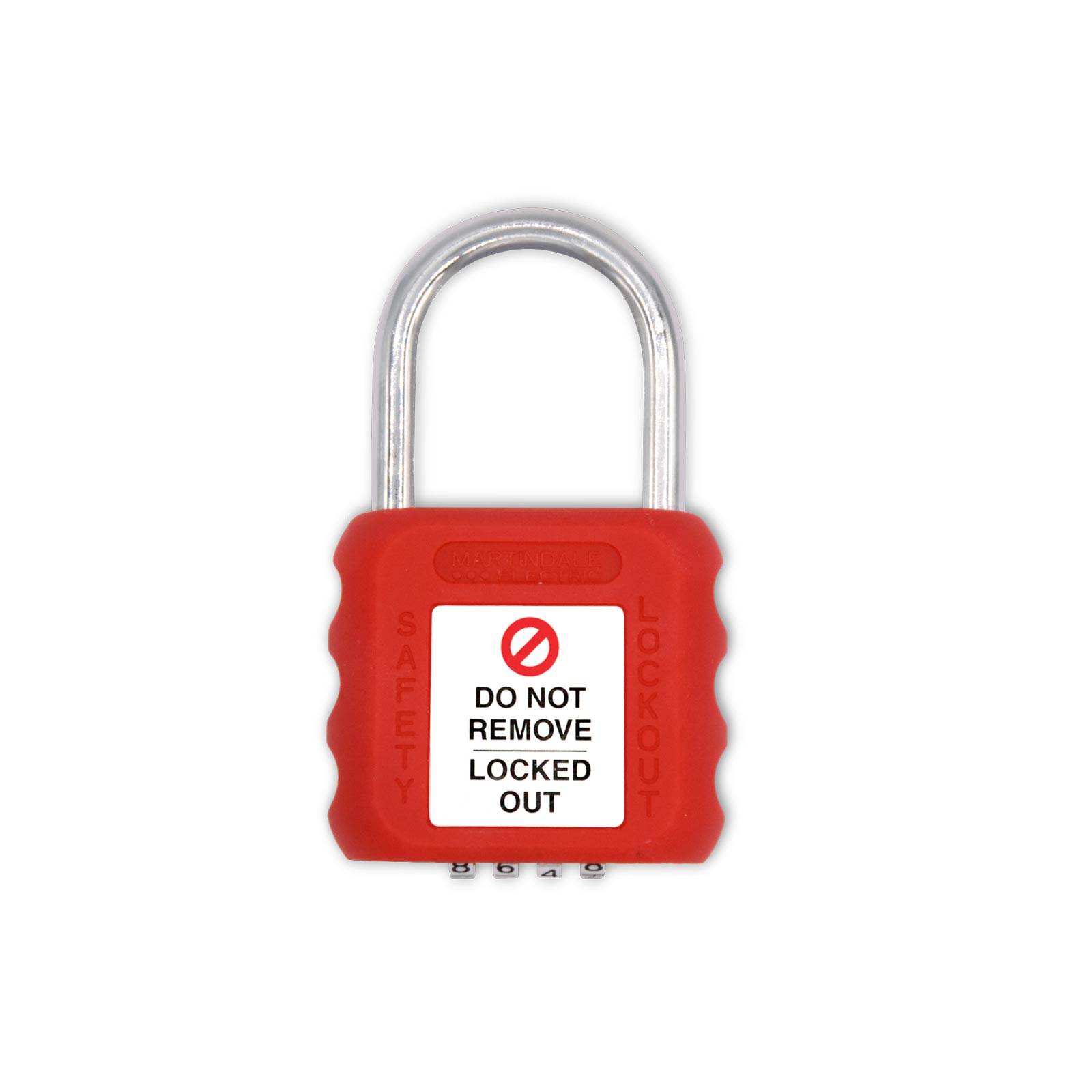 Martindale PAD15 Red Combination Padlock