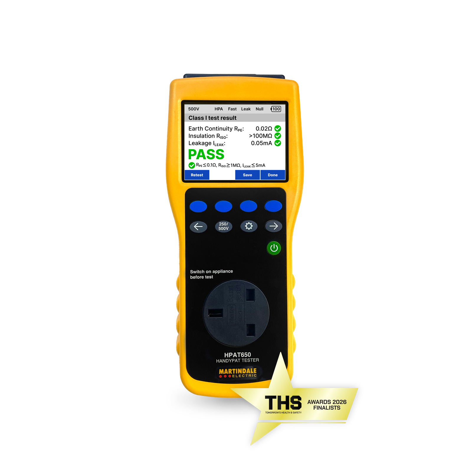 Martindale HPAT650 Advanced PAT Tester