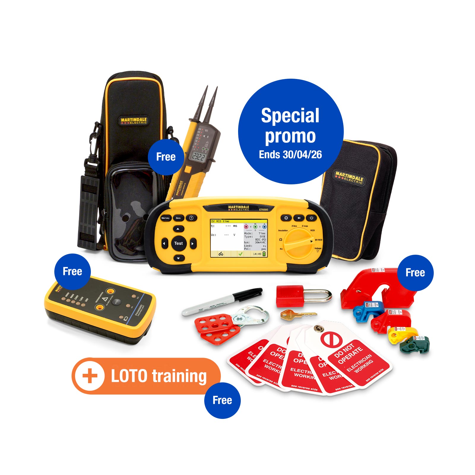 Martindale Advanced installation & safety kit (Special promotion)