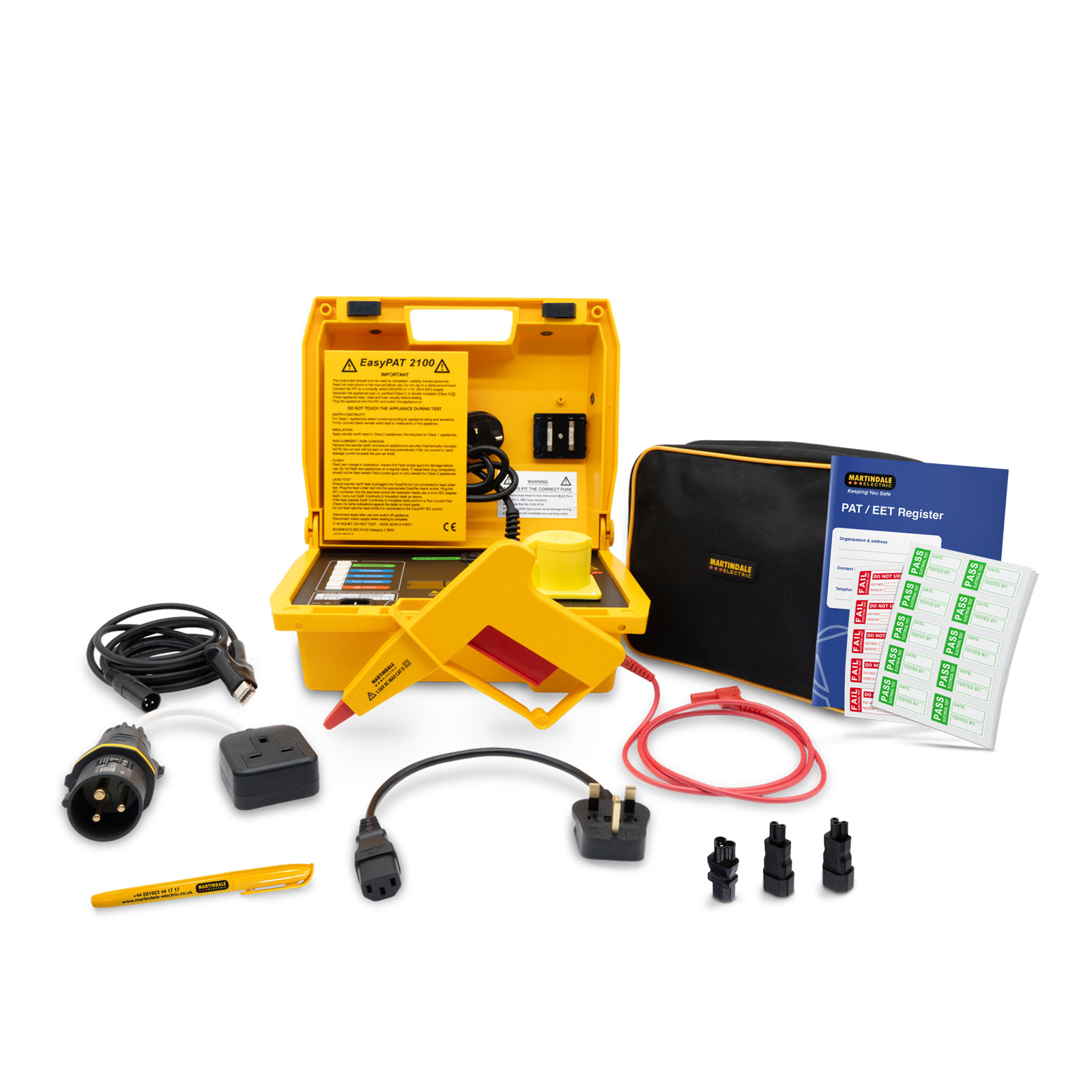 Martindale EPAT2100KIT1 – Portable Appliance Test Kit
